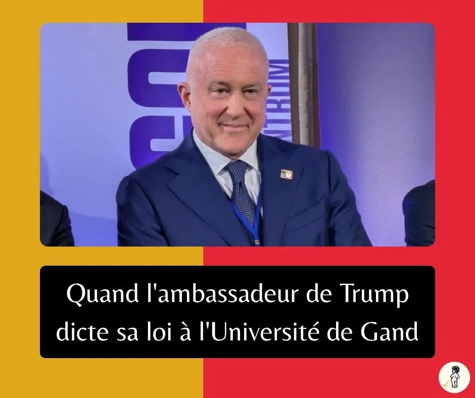Affaire Cofnas : quand l&rsquo;ambassadeur des États-Unis fait pression sur&nbsp;l&rsquo;UGent